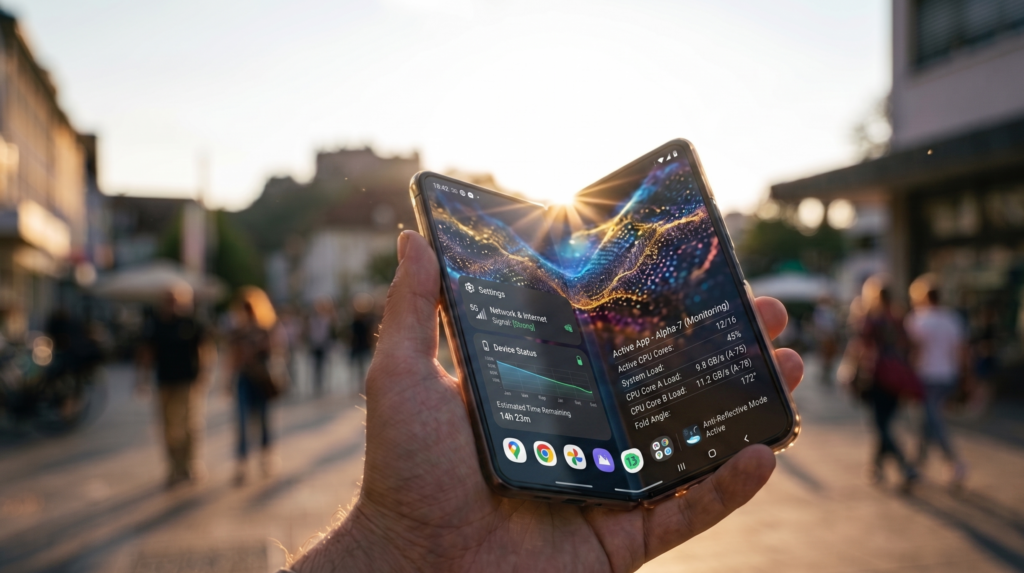  entspiegelung des display