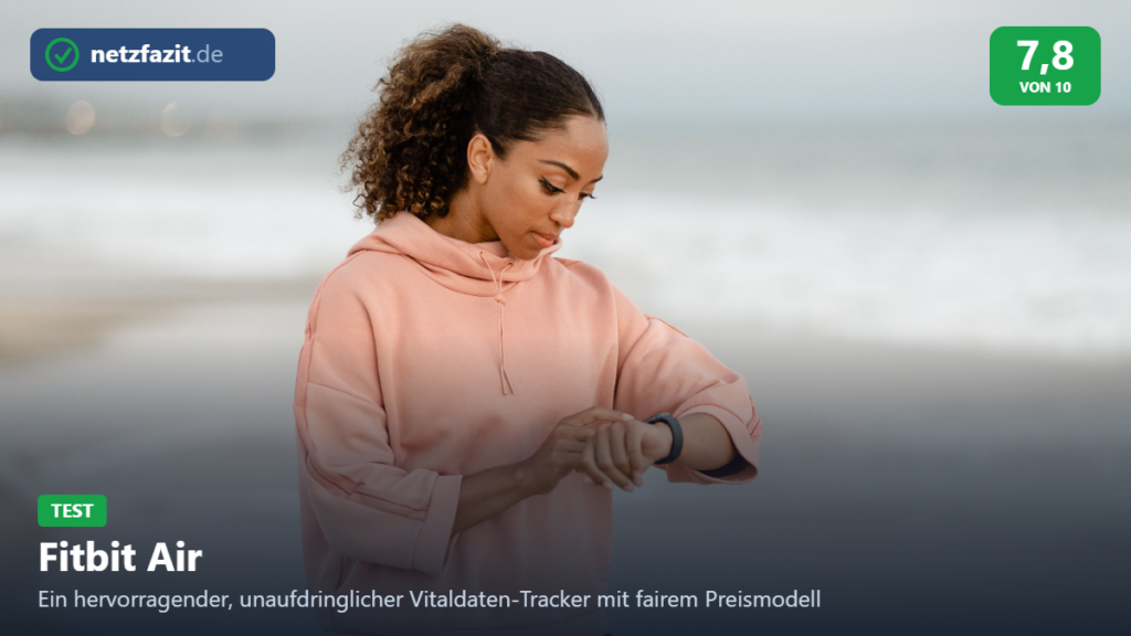 Titelbild zum Beitrag von Fitbit Air
