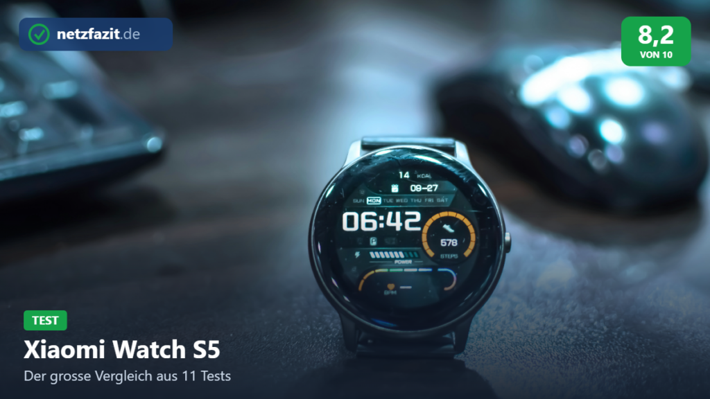 Titelbild des Blogbeitrages zur Smartwatch Xiamoi s5