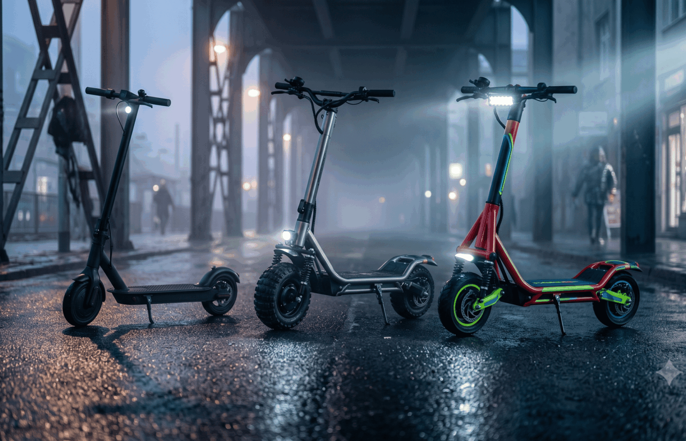E-Scooter im Vergleich Titelbild