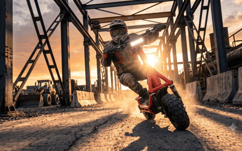 isinwheel GT2 im Test: Offroad-Scooter im Praxischeck